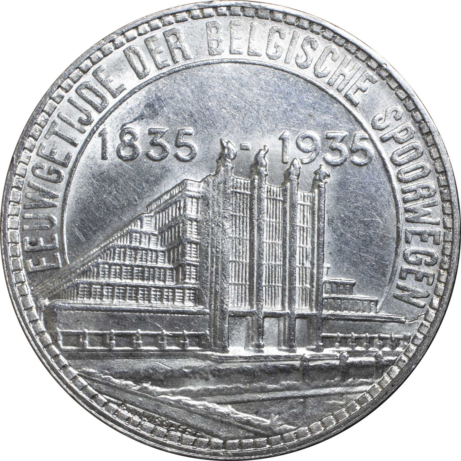 ベルギー 50フラン銀貨 1935 Km107 1 日本コインオークション